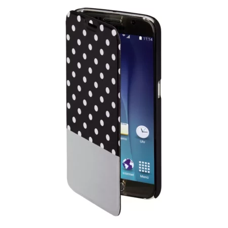 Glowing dots of the Samsung Galaxy S6 for cards, black/gray pink/white