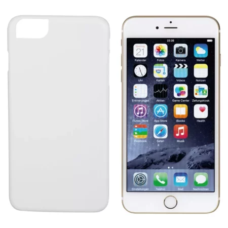 Hama Rubber Cover for Apple iPhone 6 / 6s Plus, transparent / white / matte