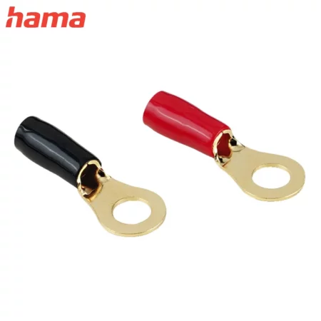 Hama Ring tip clamps for M8 10mm² amplifier Cable - 2 pcs