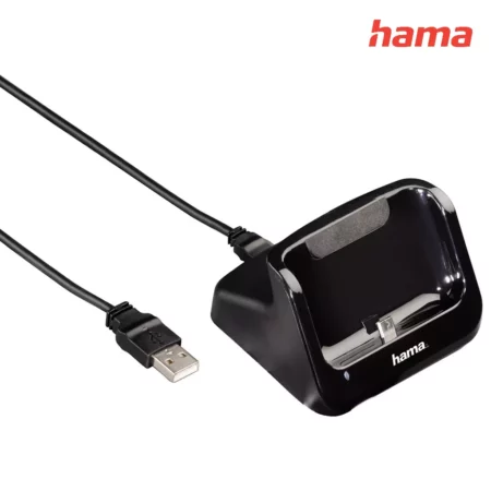 Hama Micro USB docking station for Samsung Galaxy S3S2I, black