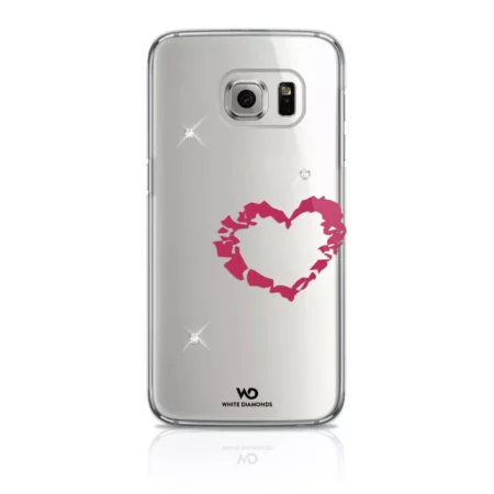 Crystal Cover Lipstick Heart Case with Swarovski crystals for Samsung Galaxy S7