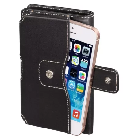 hama Wallet Booklet Case, size L, black
