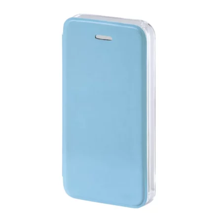 Hama "Clear" Booklet Case for Apple iPhone 5 / 5s / SE, light blue