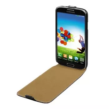 Hama Black Case for Samsung Galaxy S4, leather