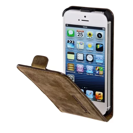 Bruno Bannani Galaxy S4 Mini Case with flap real leather