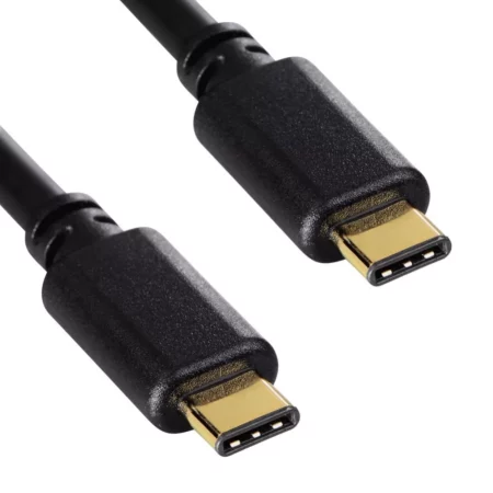HAMA Cable USB-C Plug-Plug - Gold-plated - Double-shielded (2.5 ft / 75 cm)