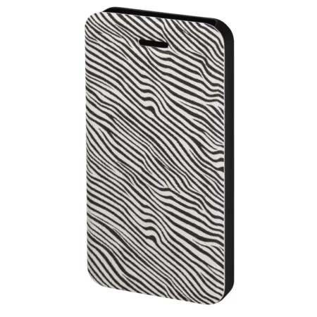 HAMA Case Booklet Case iPhone 5 / 5s / 5c / SE (zebra pattern)