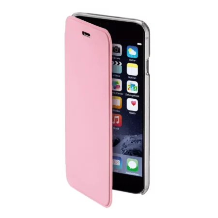 Hama "Clear" Booklet Case for Apple iPhone 6s Plus, rose blush