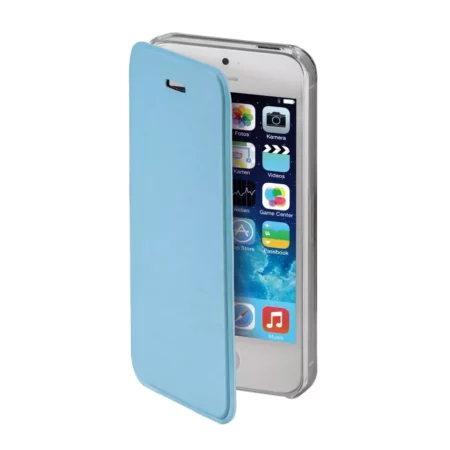 HAMA Clear Case for iPhone 5 / 5s / 5c / SE Blue