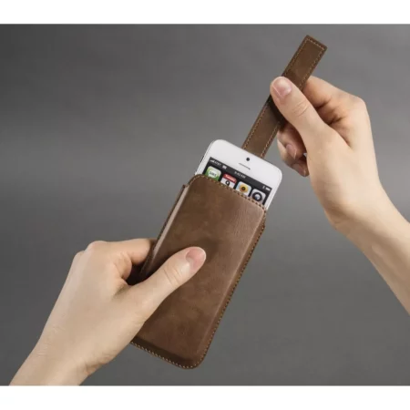 Hama "slide" Smartphone Cover, size L, brown, skin