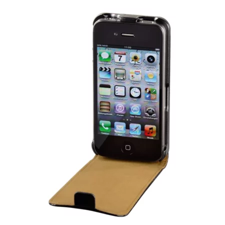 Hama "Frame" Case with an Apple iPhone 4/4s flap, black