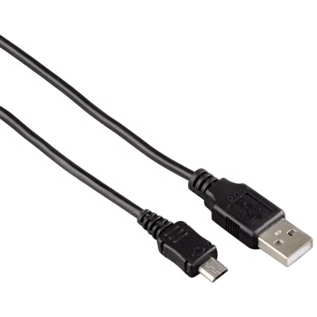HAMA MICRO USB Cable 3.3ft 1m BLACK