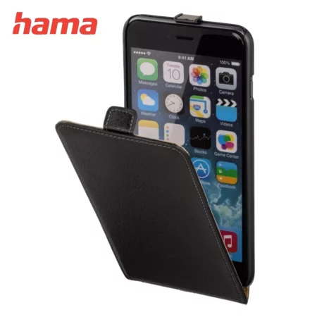 Hama Case for iPhone 6 Plus / 6s Plus black leather