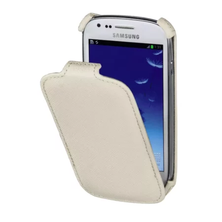 HAMA Flap Case for Samsung Galaxy S3 mini, white