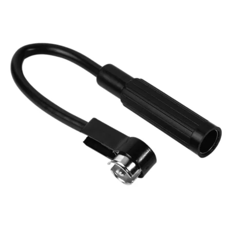 Hama car antenna adapter, ISO Plug - DIN socket, 90 ° angular Cable connector