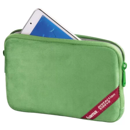 Hama velor housing for tablet 17.8 cm 7", green