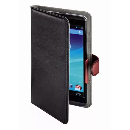 Hama matched Booklet Case with document card chamber for 4/5 "Smartphone 13cm black/marsala