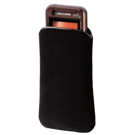 Hama "Velvet Pouch" Case Mobile phone, black, size M 12.5 cm