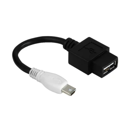 HAMA Mini USB OTG Adapter, mini-USB Plug - USB-A socket