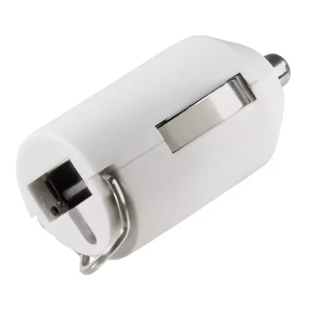 Hama "Picco" mini USB adapter, car charger for iPhone iPod iPad, 12V, white / blue / pink