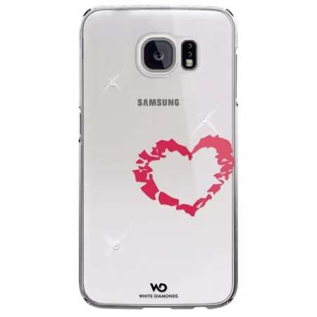 White Diamonds Crystal Clear Case on Samsung Galaxy S6 branded women's Case with Swarovski crystals original