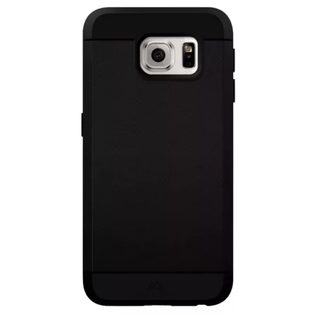 BlackRock Mesh real leather Case Galaxy S6 casing black