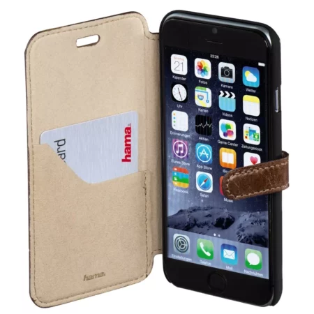 Hama Prime Line iPhone 6 / 6s open to the side brown