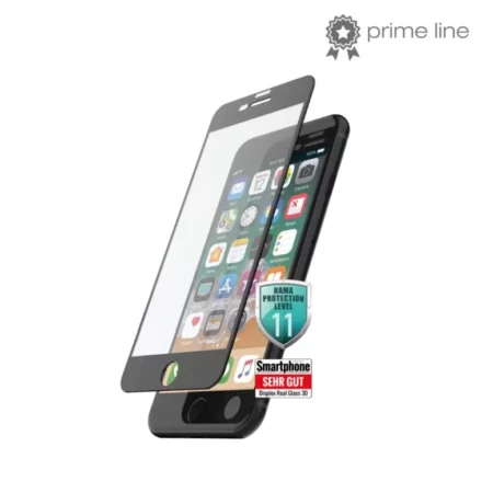 HAMA Tempered Full Screen Glass for Apple iPhone 8 Plus 7 Plus 6/6s Plus