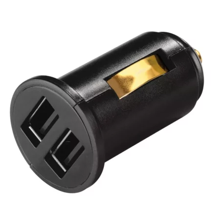 Hama "Dual Piccolino II" mini car charger 2 x USB, 2.4A