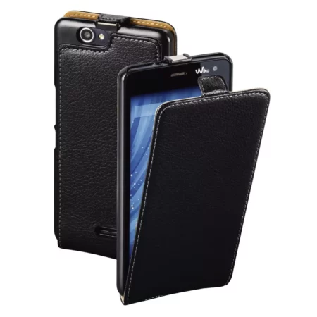 Hama Case with Wiko Getaway High Quality black leather
