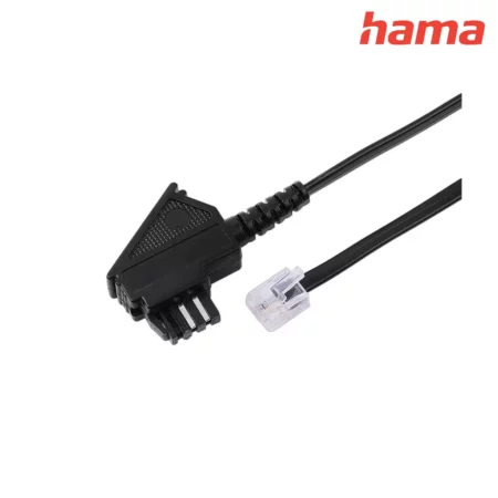 HAMA TAE-N Plug Cable for Plug RJ 11 6 4 polar 20ft 6m