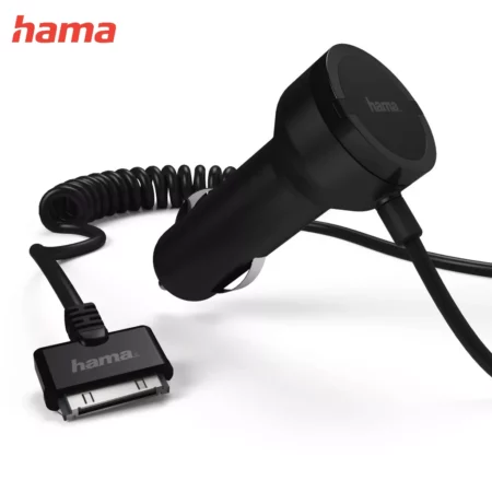 Hama Vehicle Charging Cable for 30-pin Apple iPad, iPod, iPhone
