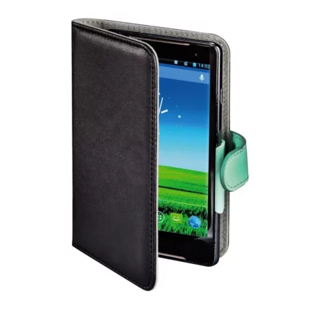 Hama "Move Rotate" Smartphone Booklet Case, size 1 (4.0 - 5.0 "), black/mint