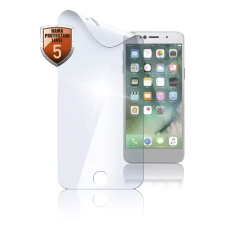HAMA HD Protective Foil on the iPhone 5s 5c SE screen