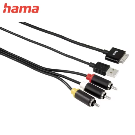 HAMA 30PMFI AV Cable to iPod iPad iPhone