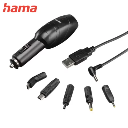 HAMA Universal car charger 11-30V Adapter 3.5x1.35/4x1.7/3.2x0.9/2.35x0.75 mm