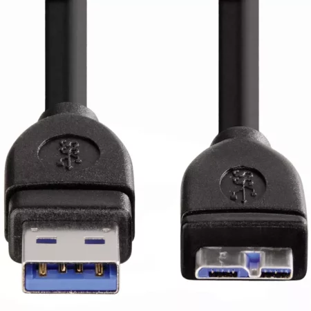 Hama Cable Mikro B - USB 3.0, Ekranowany, 6.5ft 2m